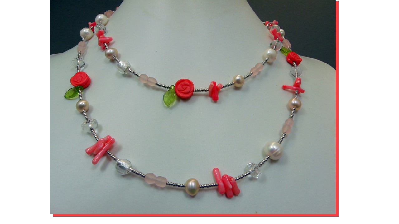 さんごのバラ正面