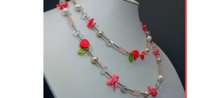 さんごのバラ斜め